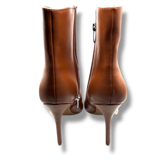 Nine West Brown Tolate Ankle Boots 8.5 - Picture 4 of 7